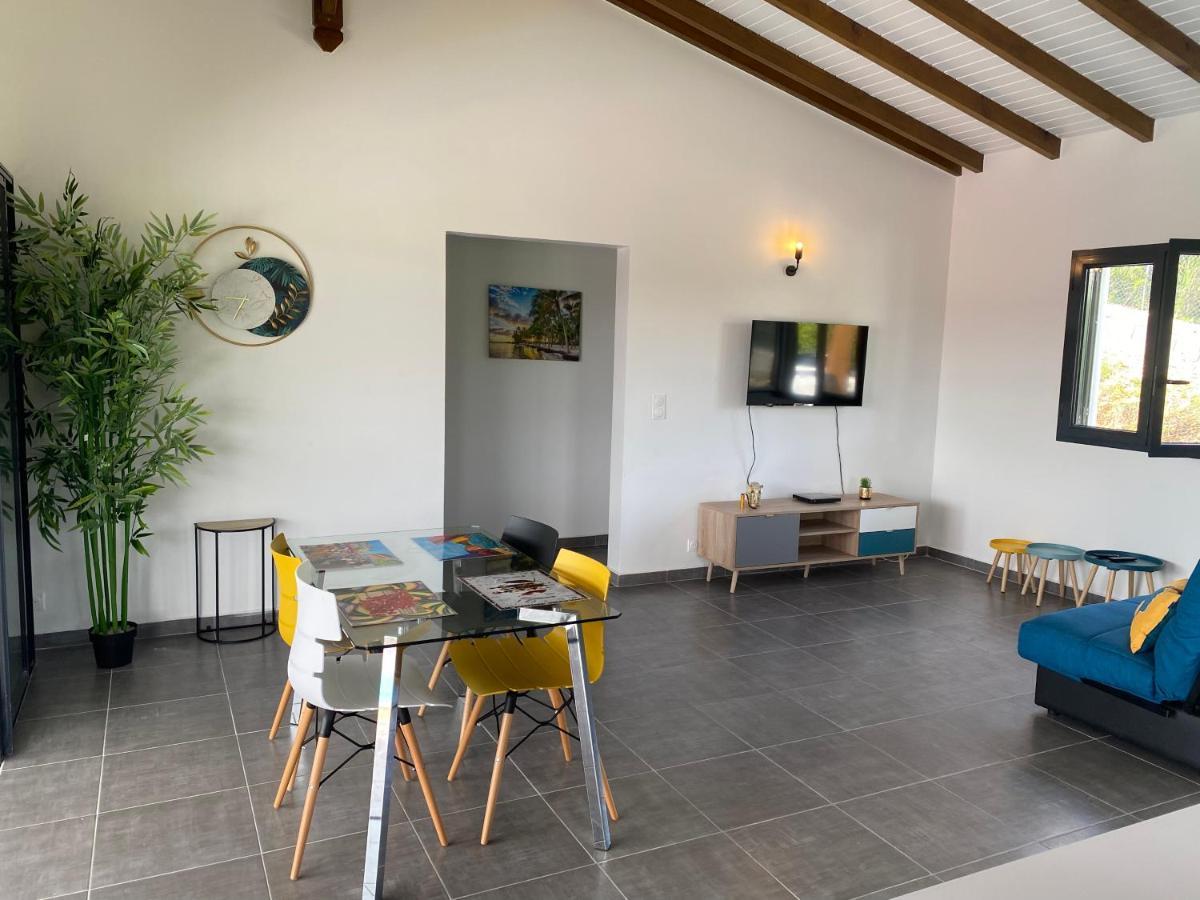 Magnifique Villa Avec Piscine Proche De La Plage Sainte-Anne  Luaran gambar