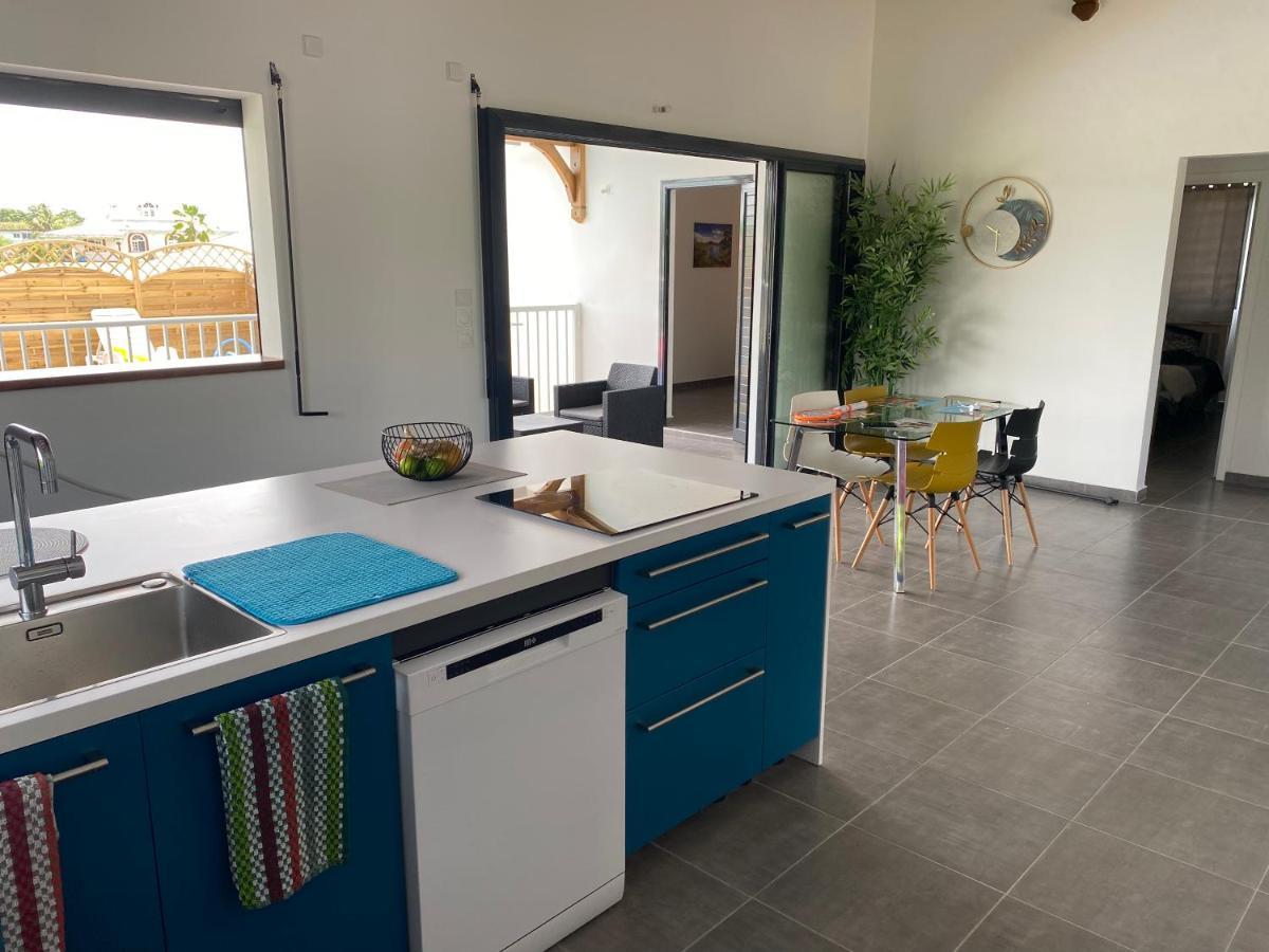 Magnifique Villa Avec Piscine Proche De La Plage Sainte-Anne  Luaran gambar